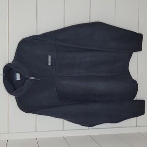 COLUMBIA XL grey fleece soft shell jacket